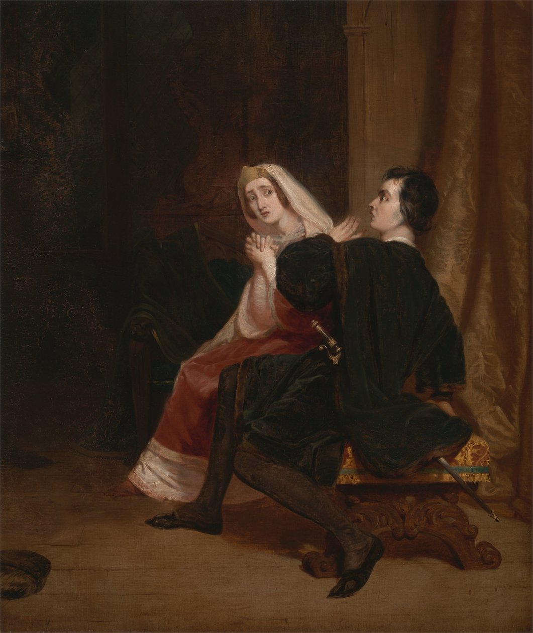 Hamlet and His Mother; The Closet Scene by Richard Dadd