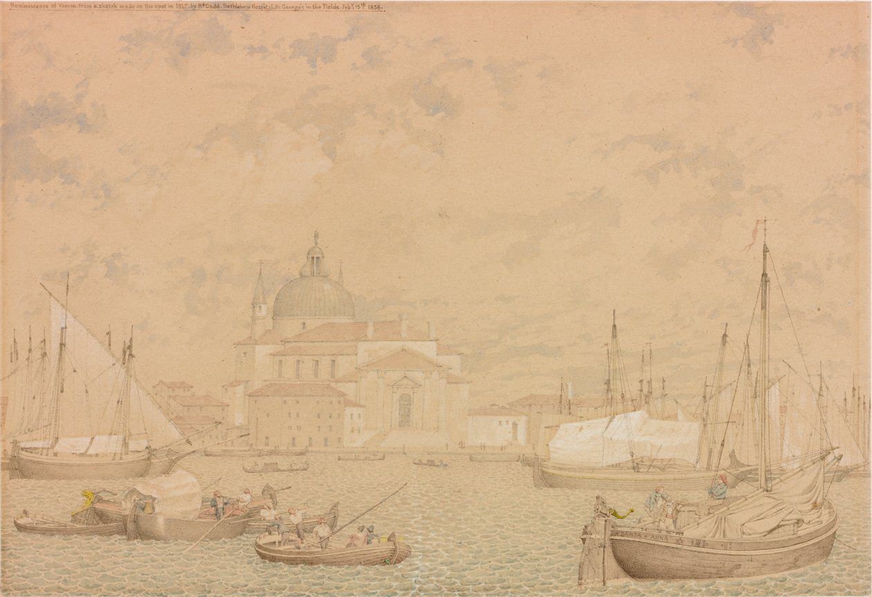 Reminiscence of Venice from a Sketch Made on the Spot in 1842 by Richard Dadd