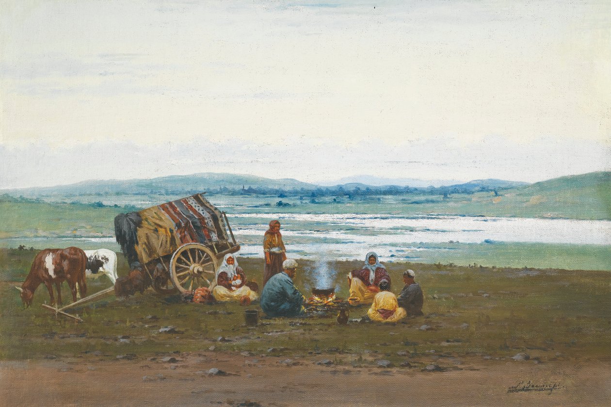 The Encampment by Richard Karl Karlovitch Zommer