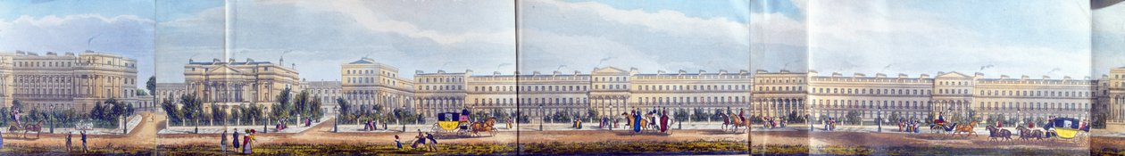 Cumberland Villas and Chester Terrace (detail) by Richard Morris
