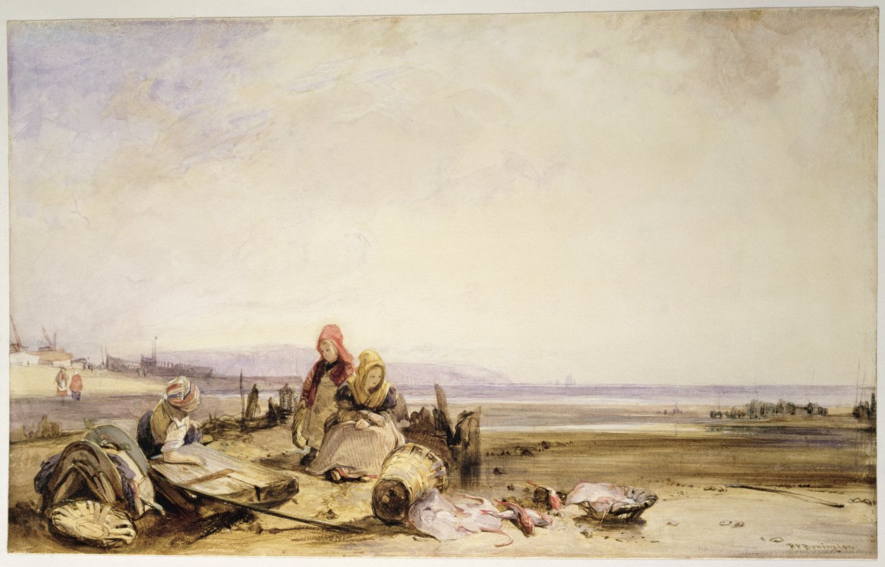 Scene on the French Coast by Richard Parkes Bonington