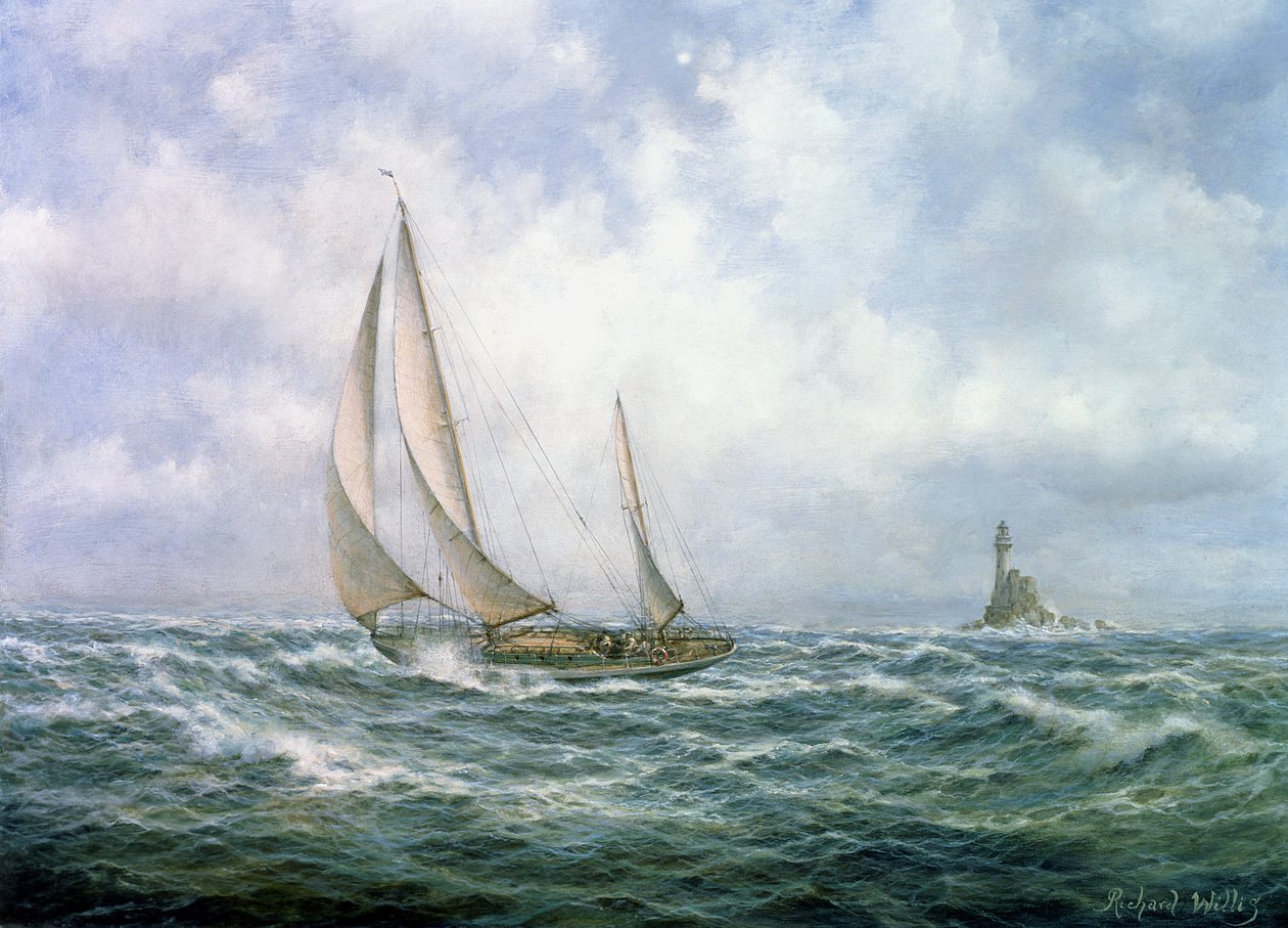 Fastnet Abeam by Richard Willis