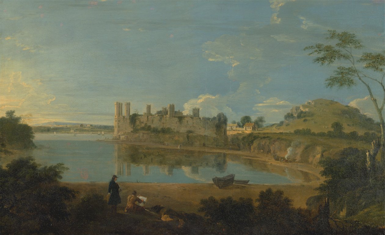Caernarvon Castle by Richard Wilson