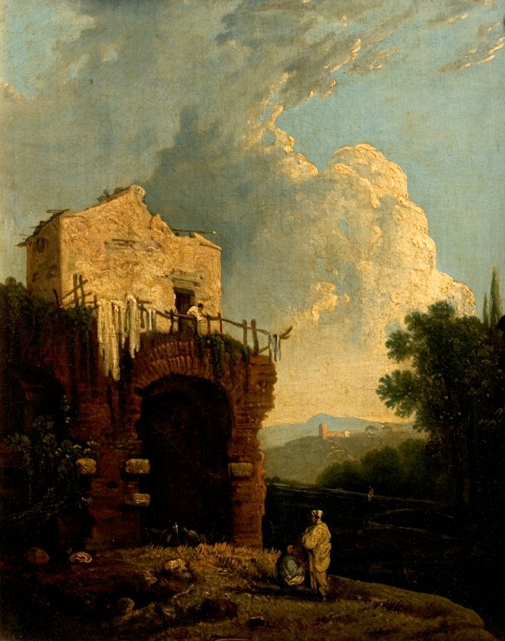 Ruins of a Villa near Rome by Richard Wilson