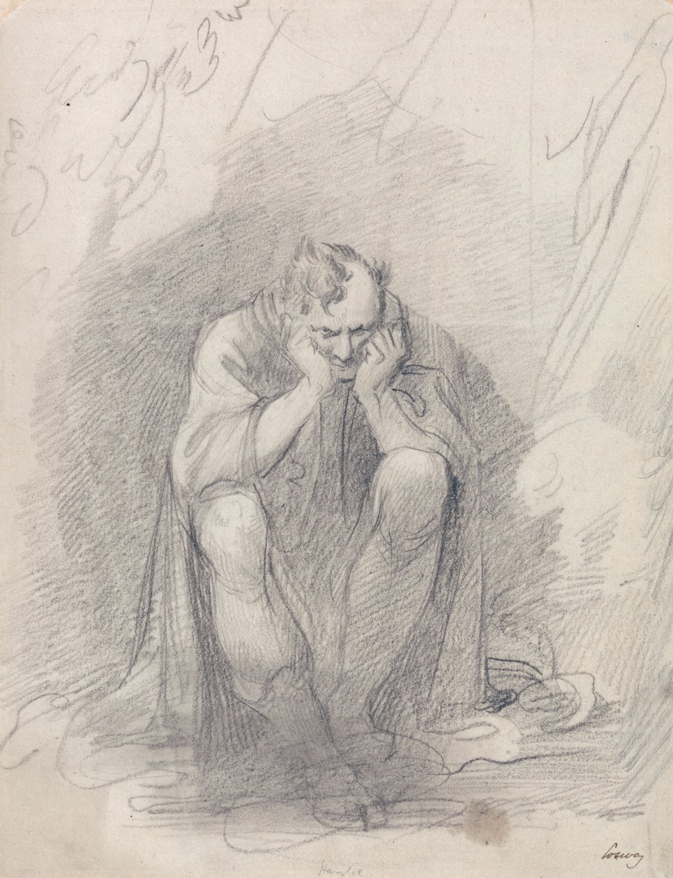 Timon of Athens Before His Cave by Richard Cosway