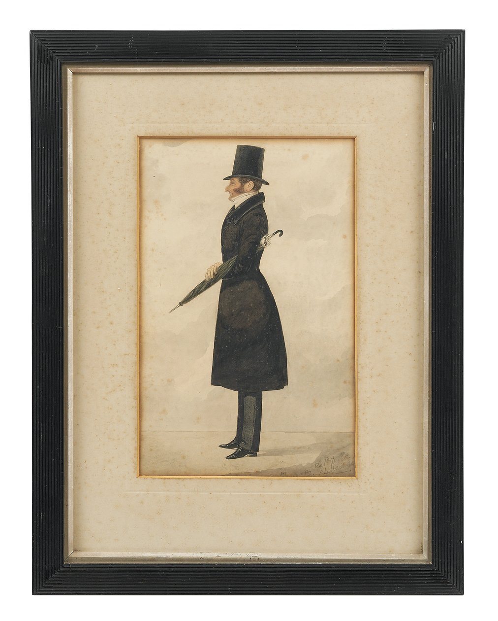 Portrait of Henry Lygon by Richard Dighton