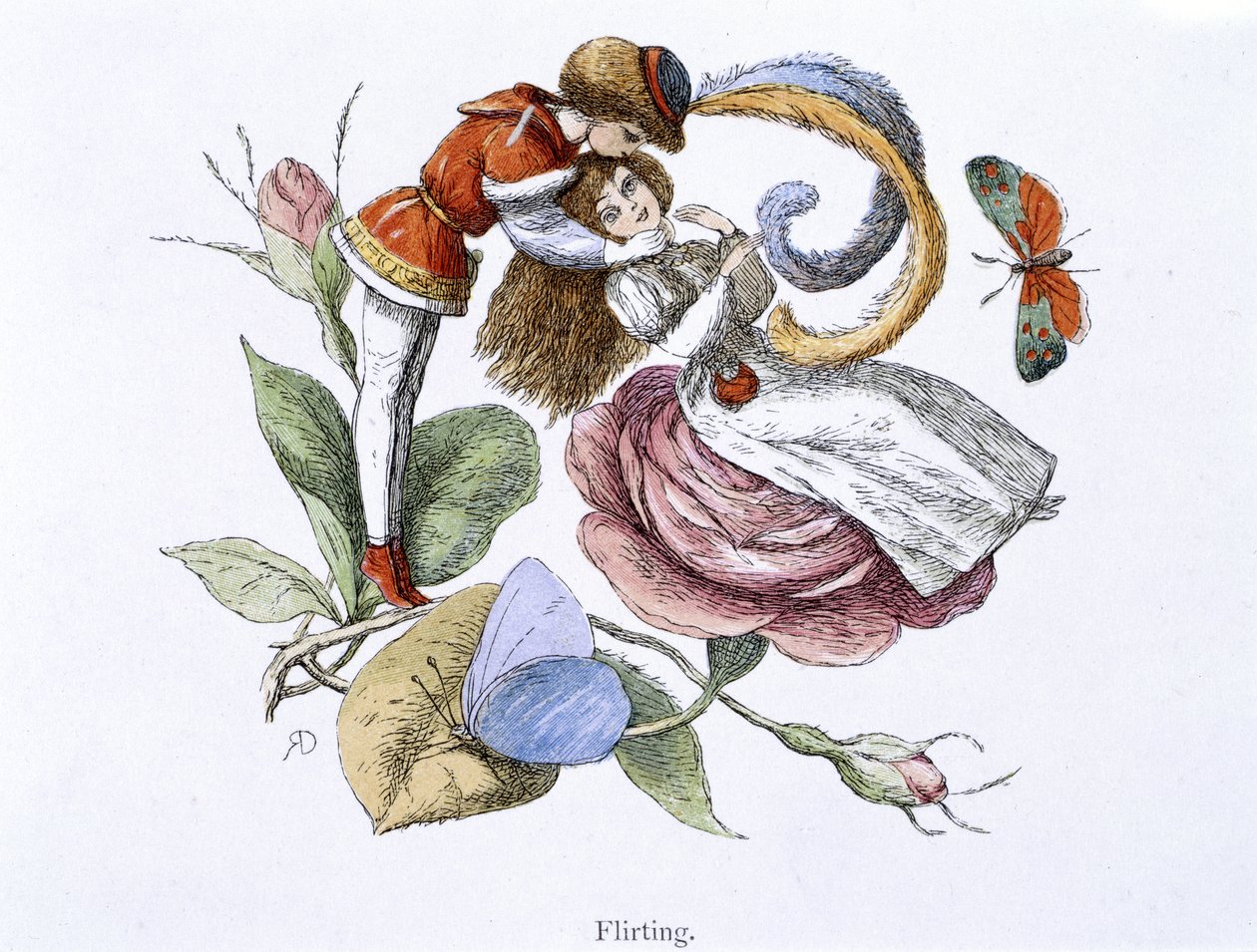 Flirting by Richard Doyle