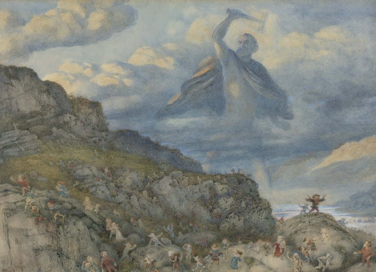Thor and the Dwarves by Richard Doyle