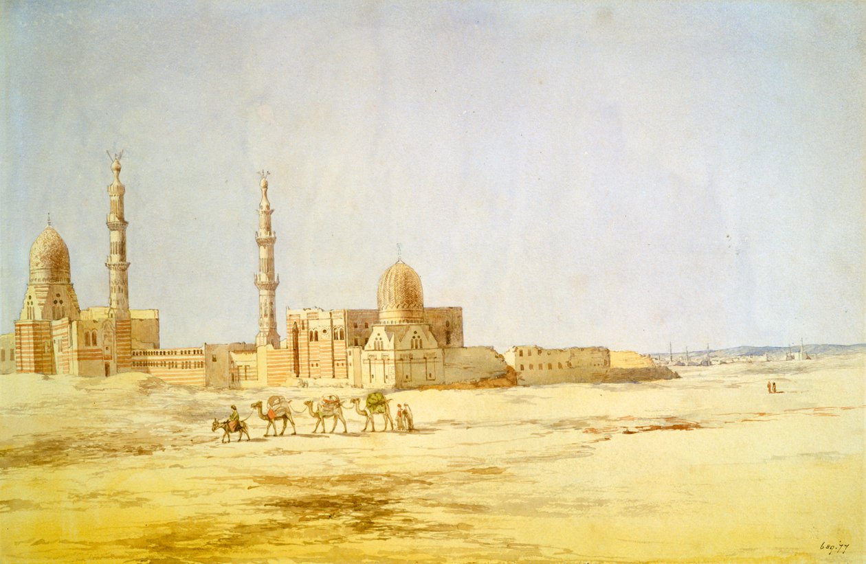 Tombs of the Caliphs, Cairo by Richard Dudd