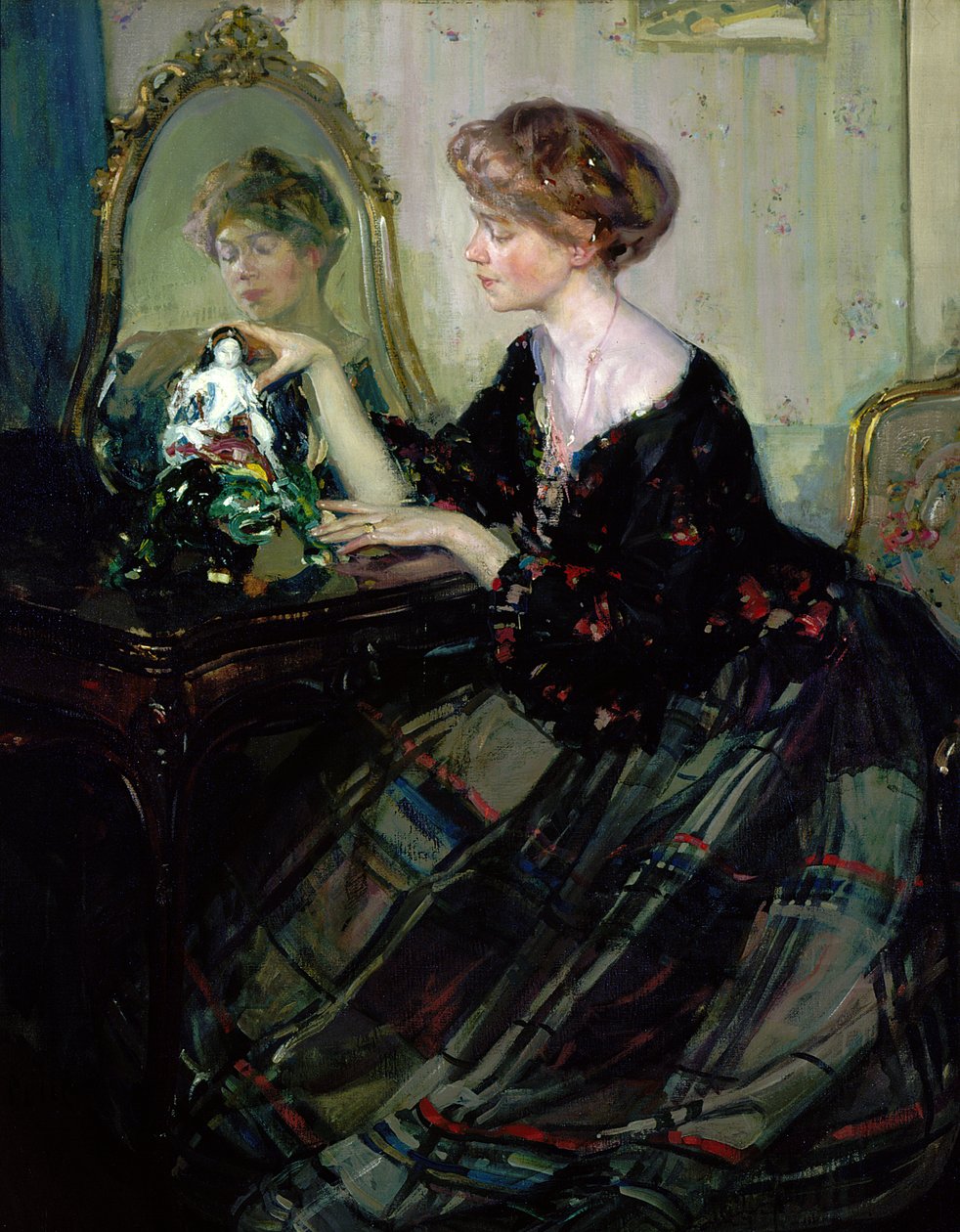 The Chinese Statuette by Richard E. Miller