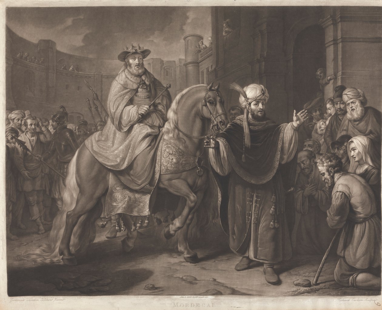 Mordecai by Richard Earlom