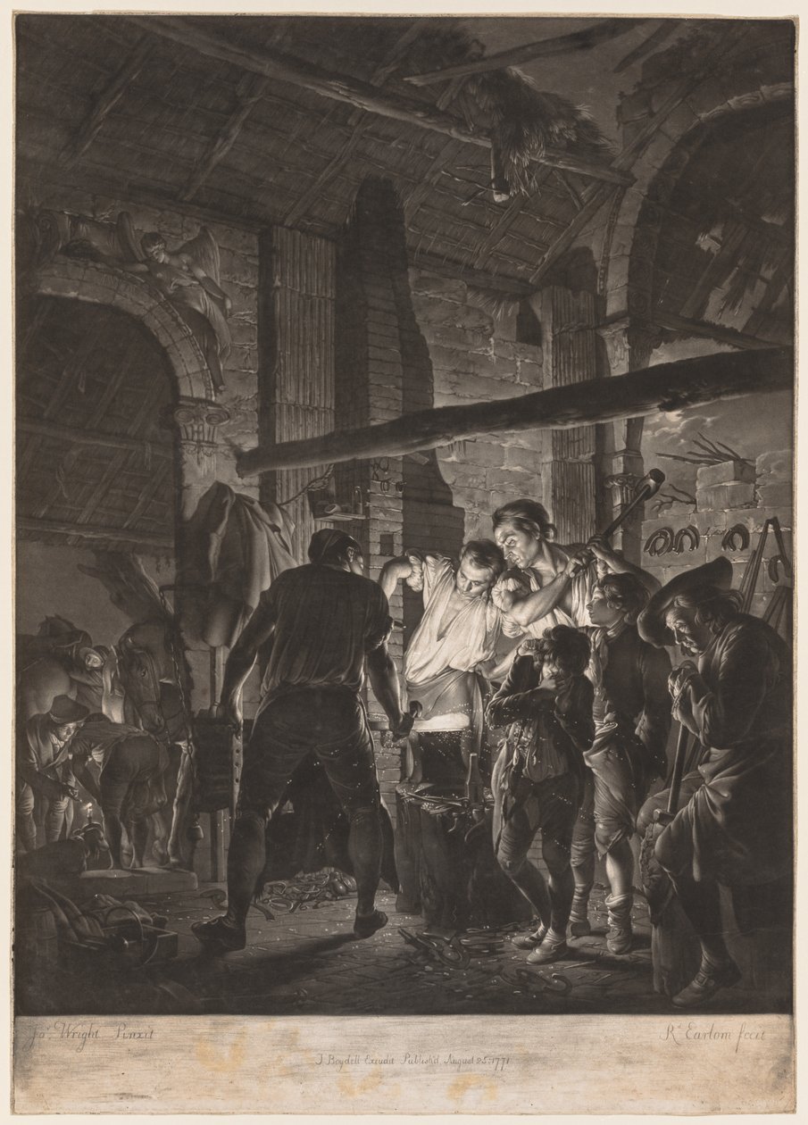 The Blacksmith by Richard Earlom