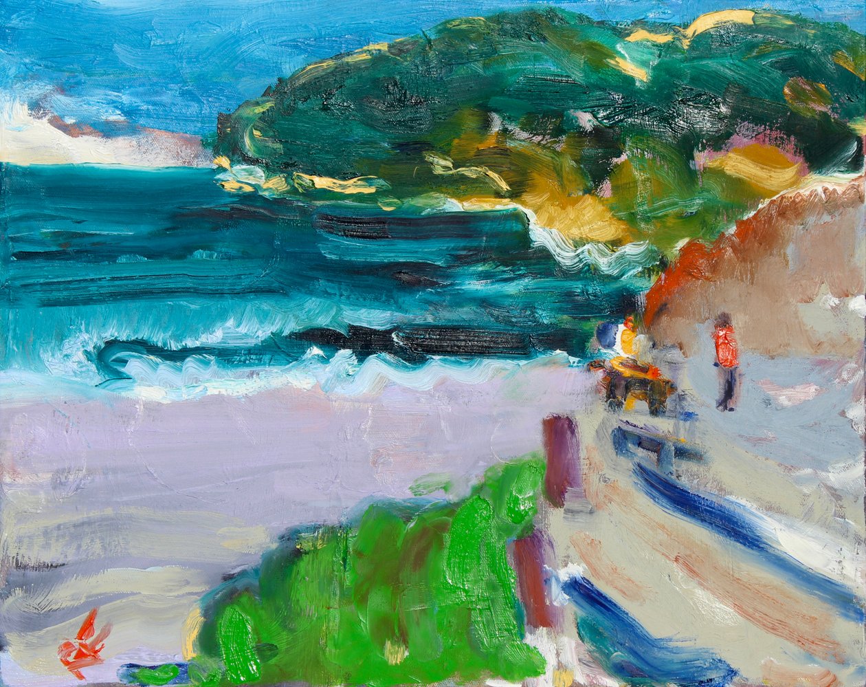 Bay at Dusk by Richard Fox