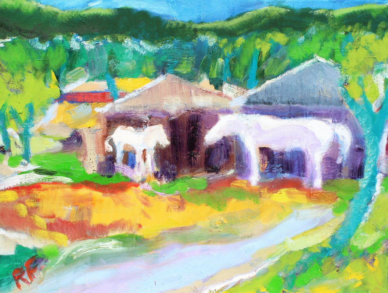 Horse Shed, Novato, 2017 by Richard Fox