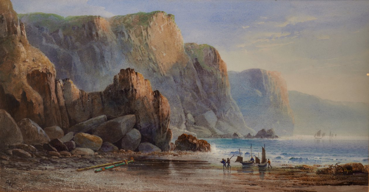 Coastal Scene by Richard Harry Carter