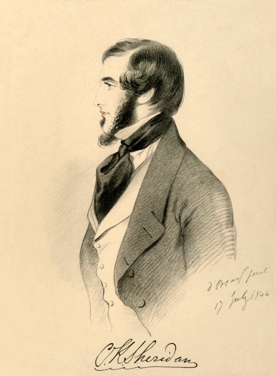 Charles K. Sheridan, 1844 by Richard James Lane