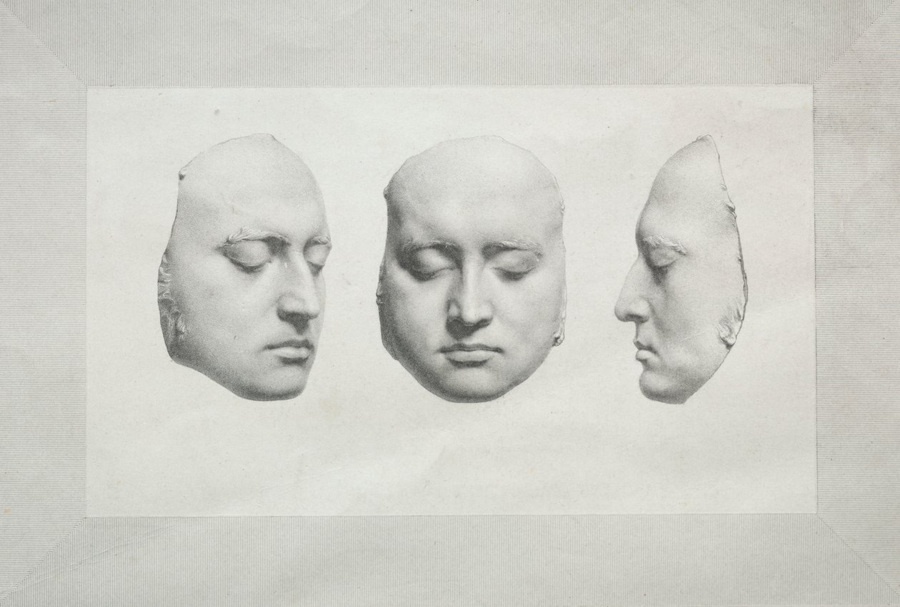 Death Mask of Sir Thomas Lawrence by Richard James Lane