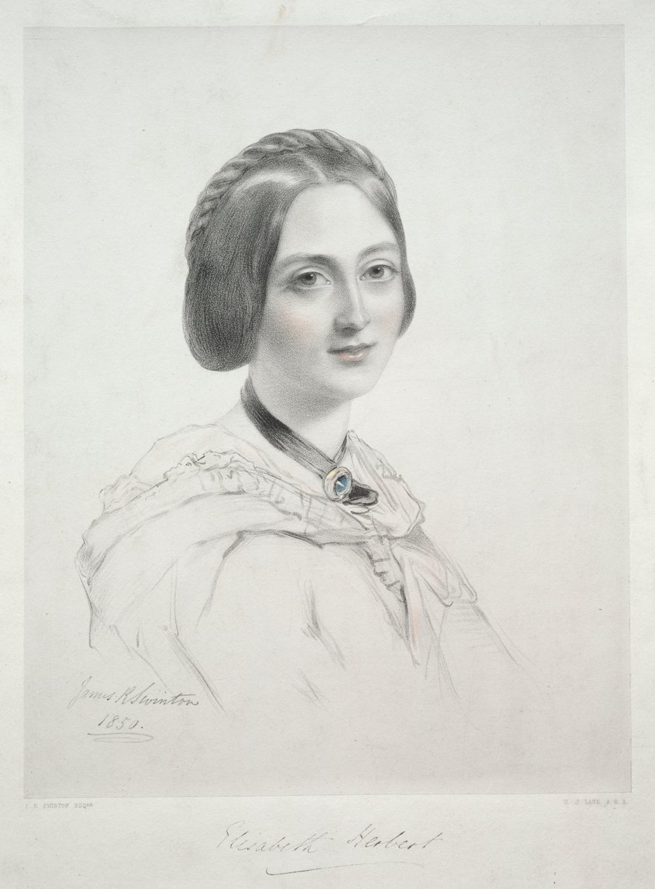 Lady Elizabeth Herbert by Richard James Lane