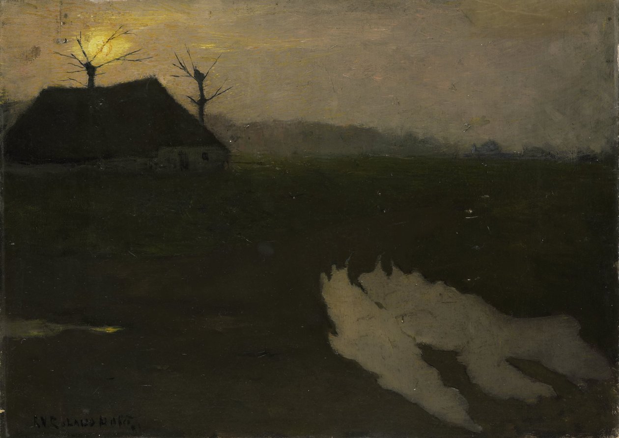 Landscape by Moonlight by Richard Nicolaüs Roland Holst
