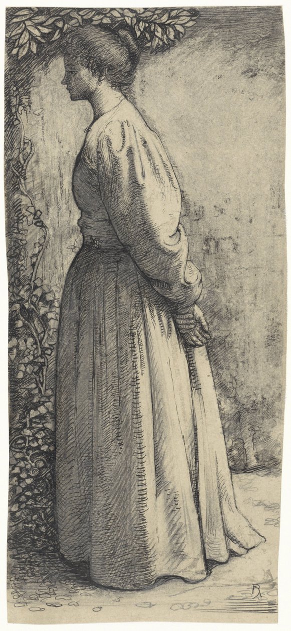 Standing Woman, Side View by Richard Nicolaüs Roland Holst