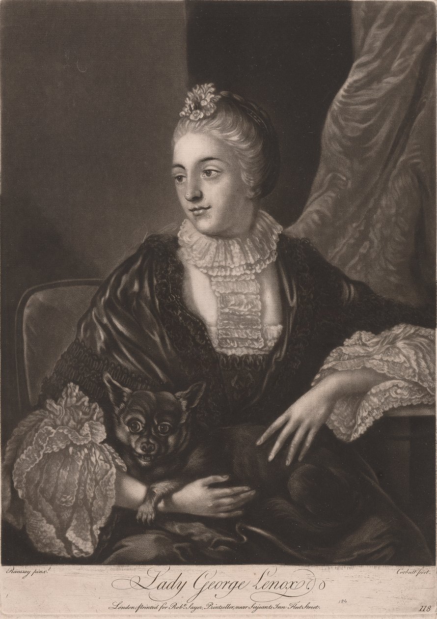 Lady George Lenox by Richard Purcell