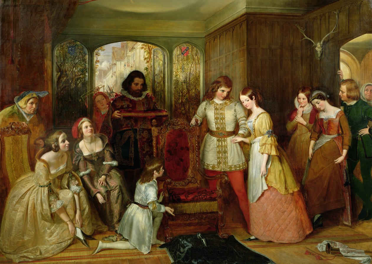 Cinderella and the Slipper by Richard Redgrave