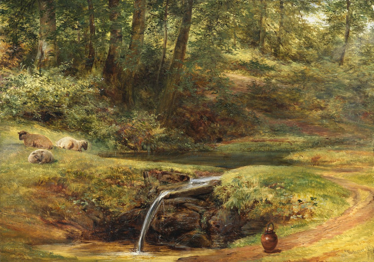 Study for The Sylvan Spring by Richard Redgrave