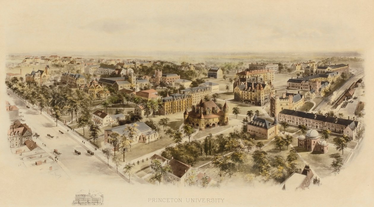 Princeton University by Richard Rummell
