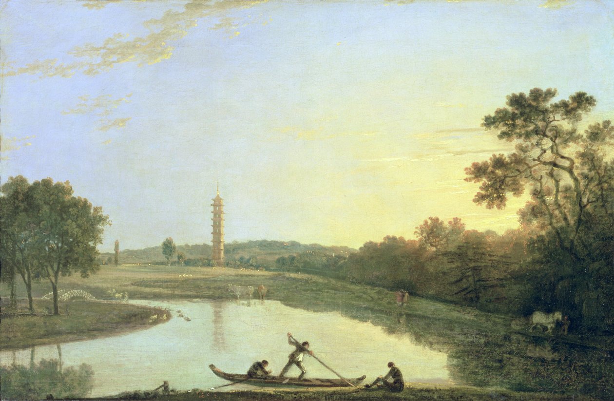 Kew Gardens: The Pagoda and Bridge by Richard Wilson