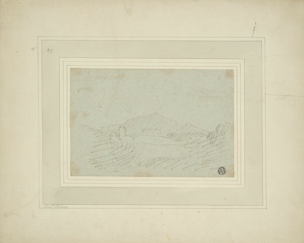 Ruins in a Mountainous Country by Richard Wilson