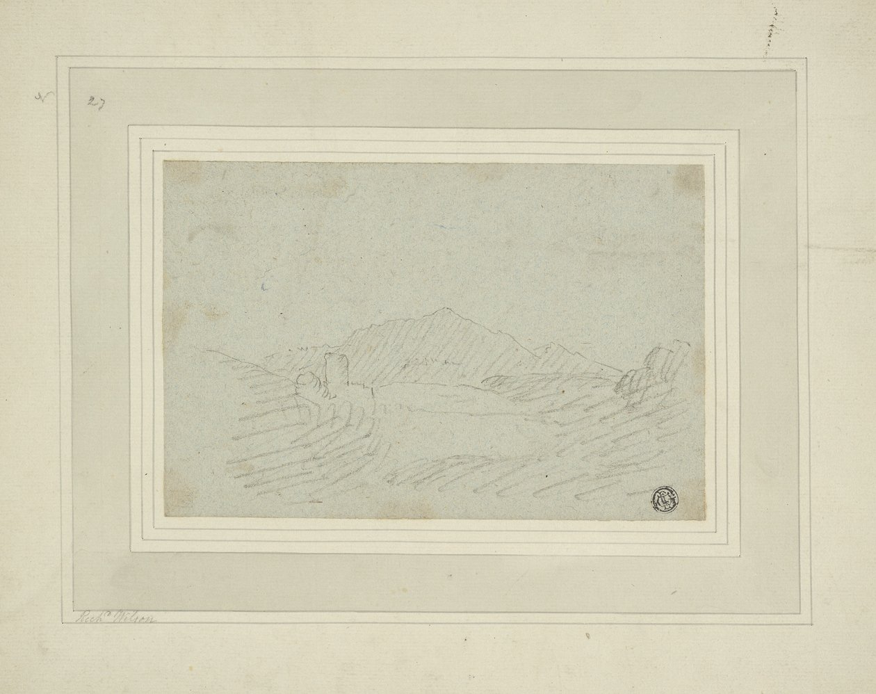 Ruins in a Mountainous Country by Richard Wilson