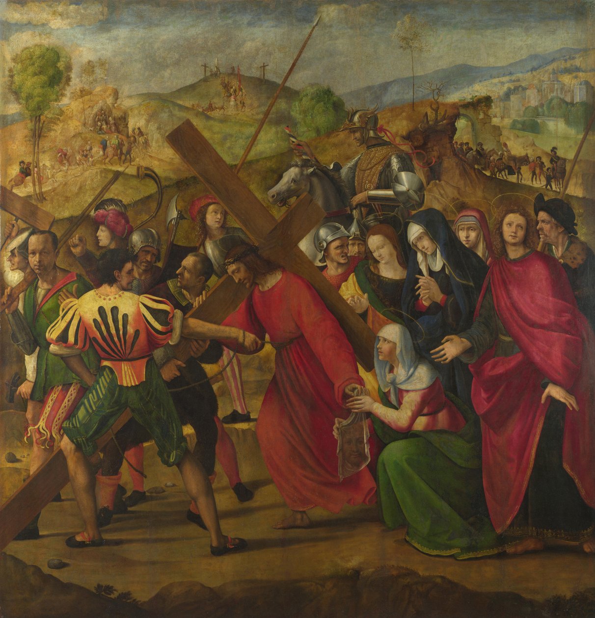The Procession to Calvary by Ridolfo Ghirlandaio
