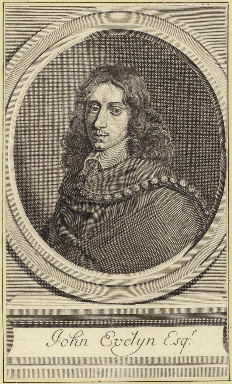 John Evelyn by Robert Nanteuil