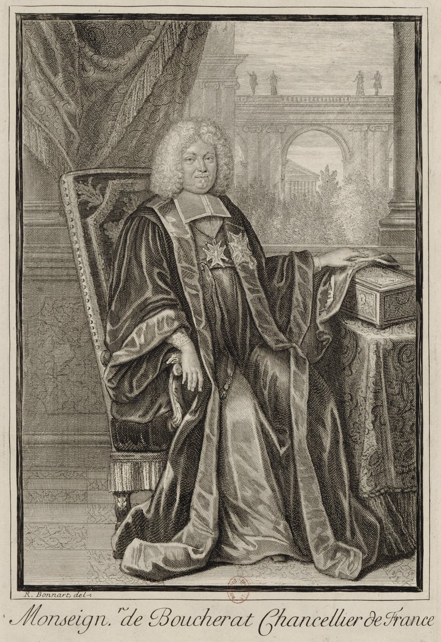 Portrait of Louis Boucherat in Chancellor