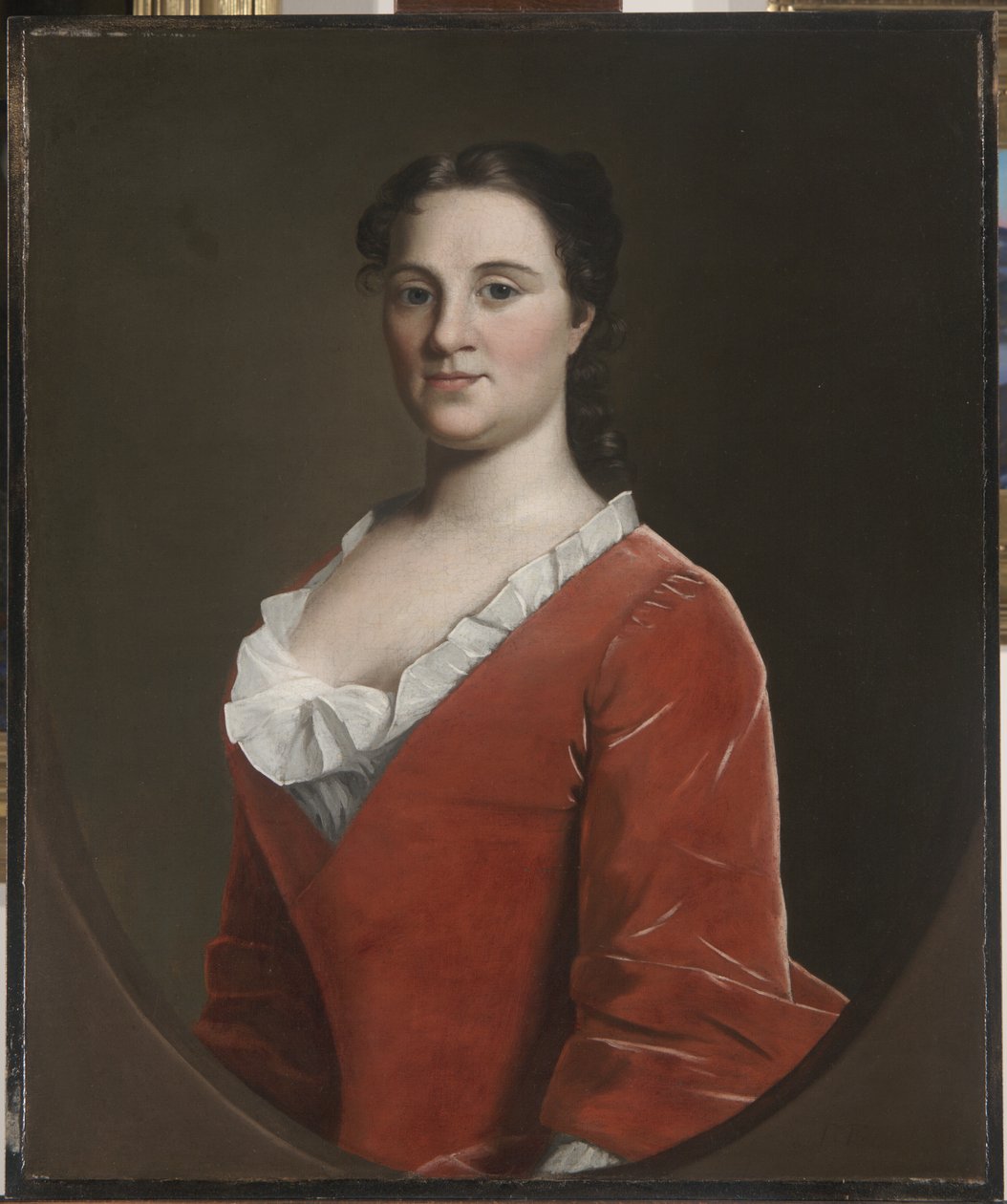 Mrs. Benjamin Lynde, Jr. by Robert Feke