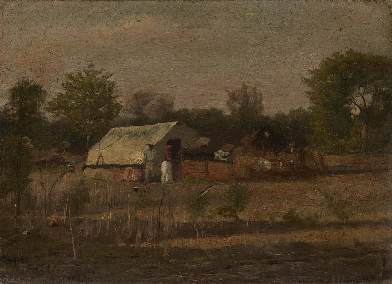 Mexican Jacal by Robert Jenkins Onderdonk
