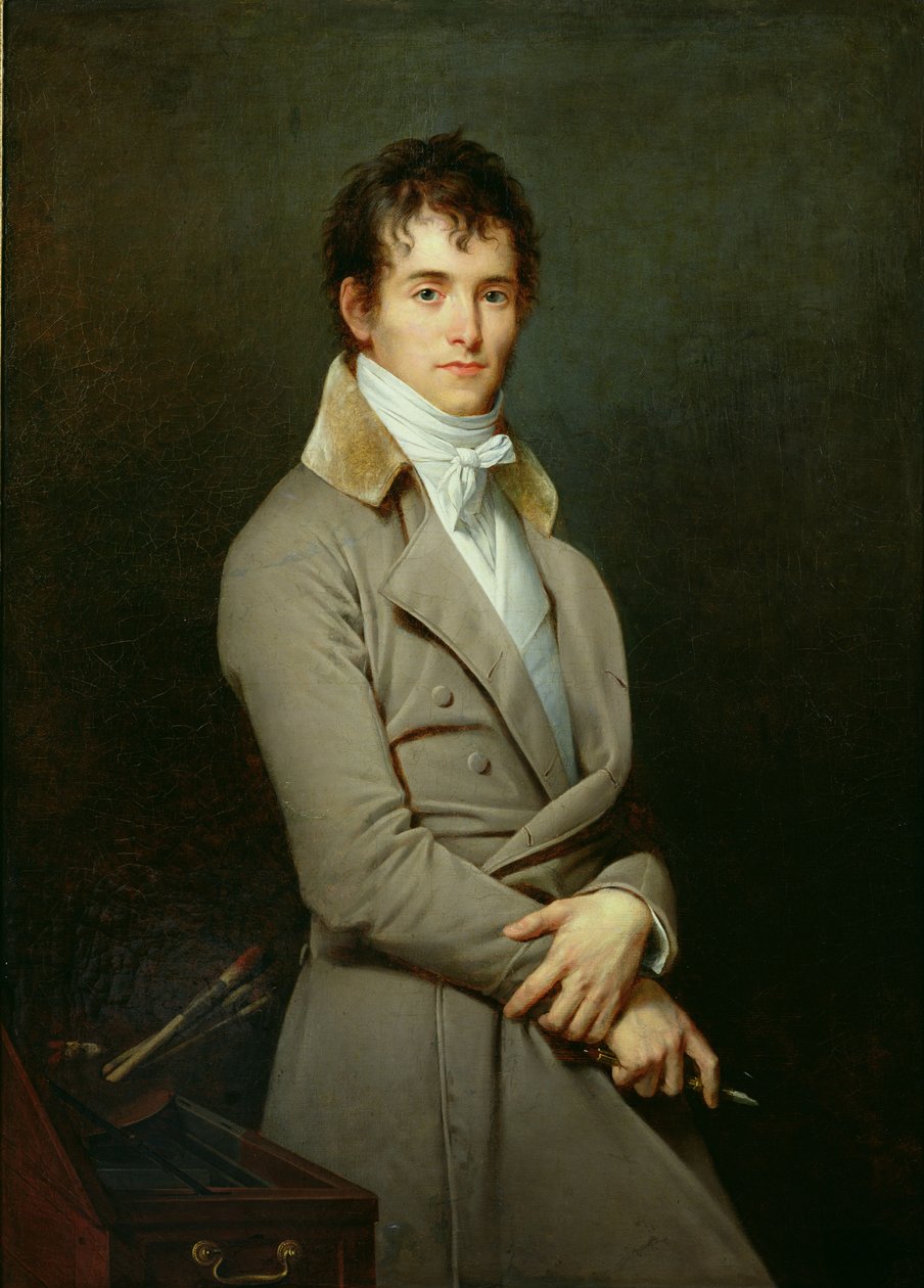 Portrait of Paulin-Guerin by Robert Lefevre