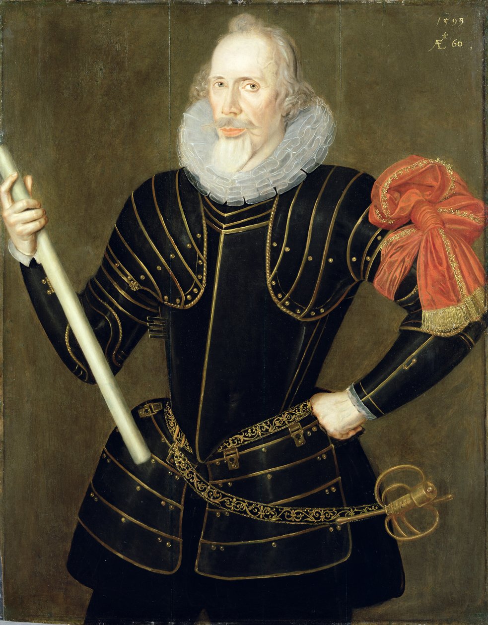 Portrait of a Man, 1593 by Robert Peake