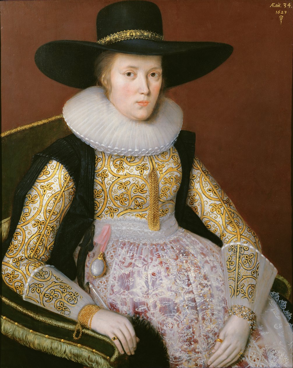 Unknown Lady by Robert Peake