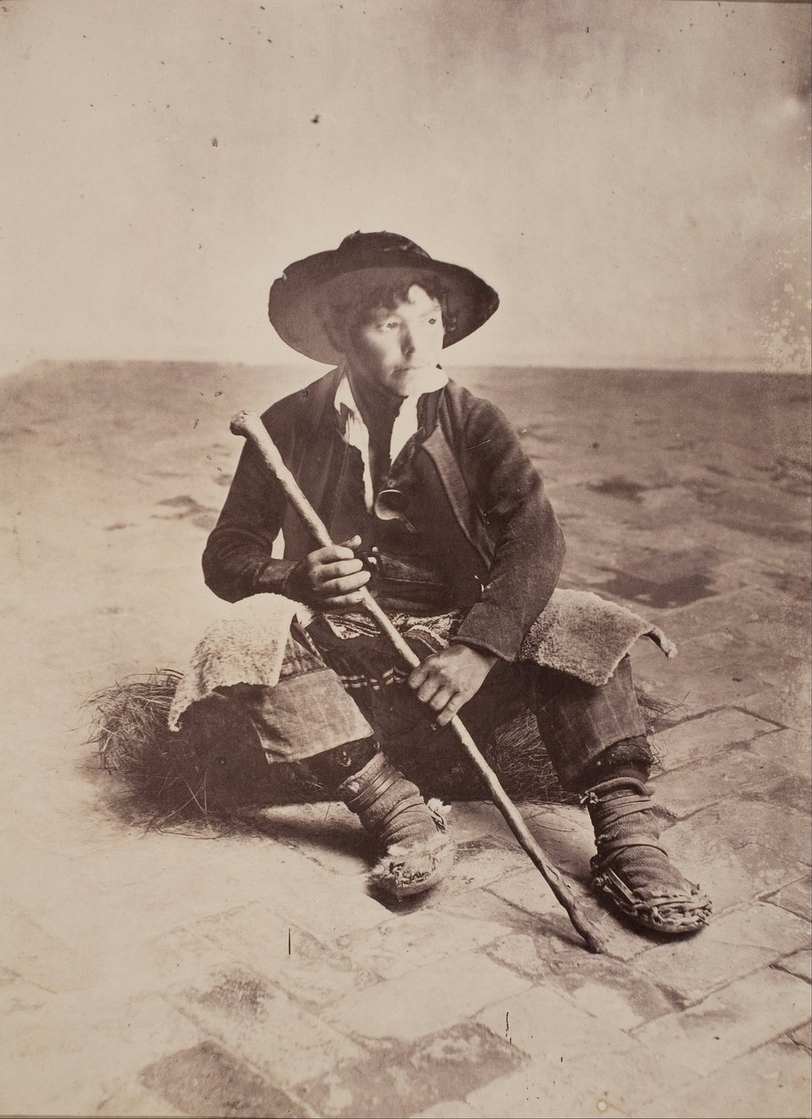 Seville, Andalusian Shepherd Boy by Robert Peters Napper