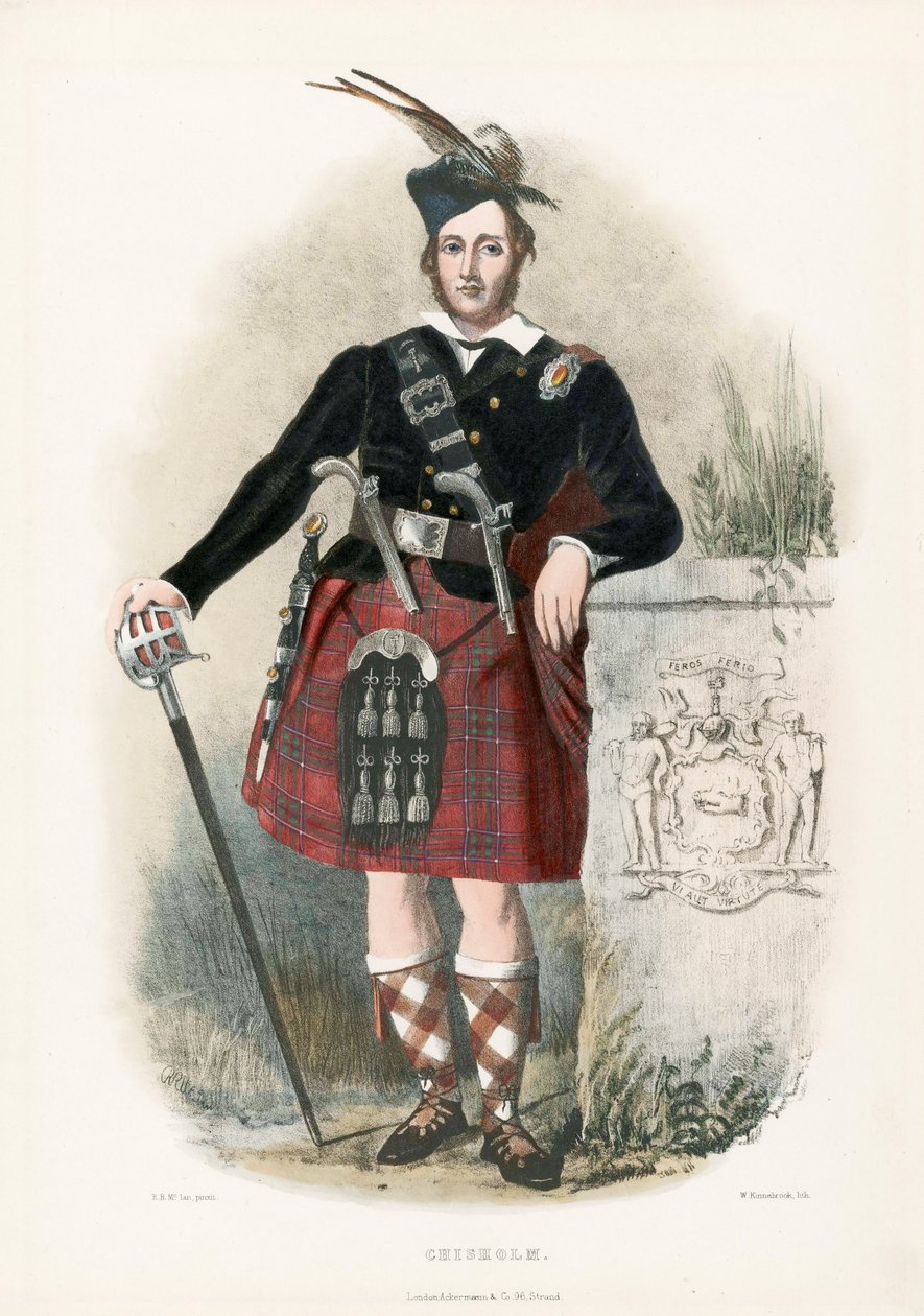 Chisholm, from The Clans of the Scottish Highlands by Robert Ronald McIan
