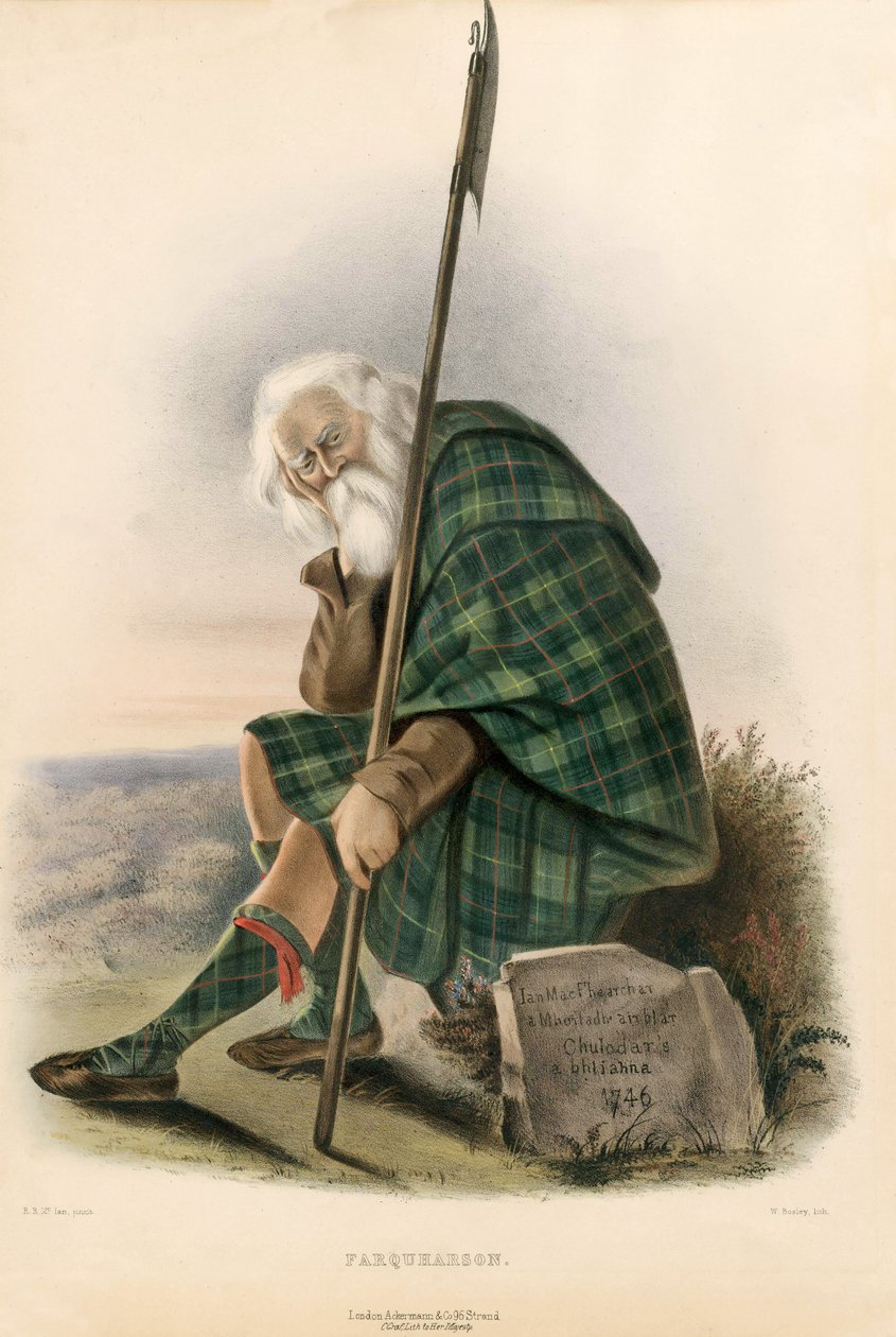 Farquharson, from The Clans of the Scottish Highlands by Robert Ronald McIan