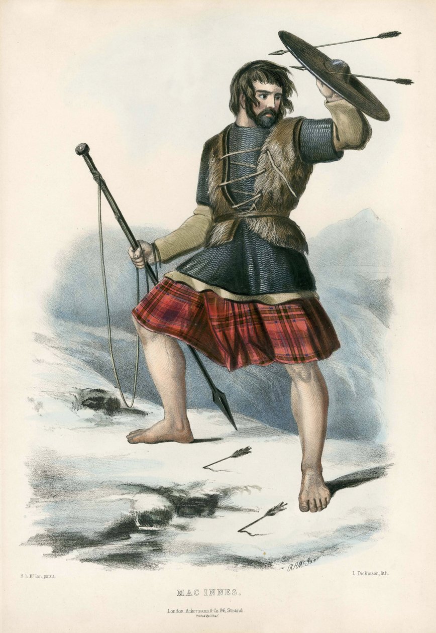 Mac Innes, from The Clans of the Scottish Highlands by Robert Ronald McIan