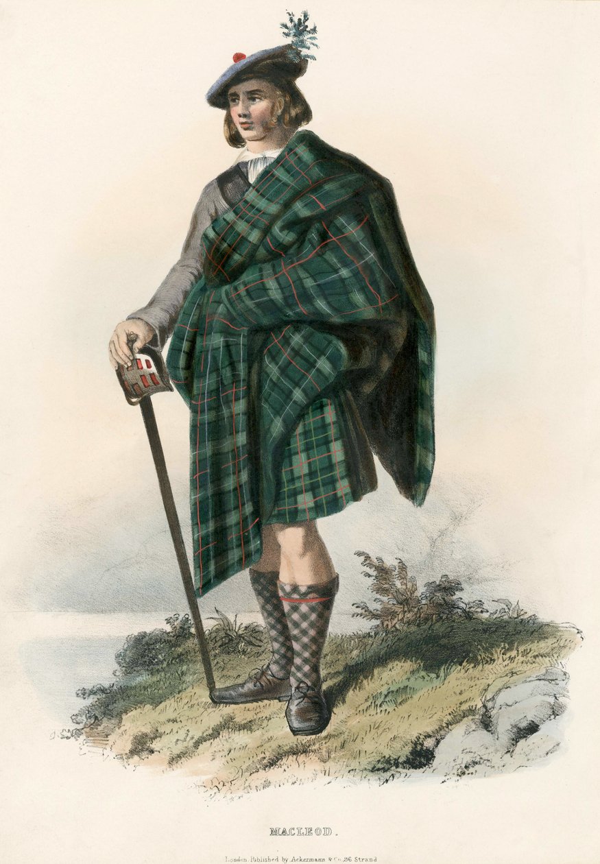 Macleod, from The Clans of the Scottish Highlands by Robert Ronald McIan