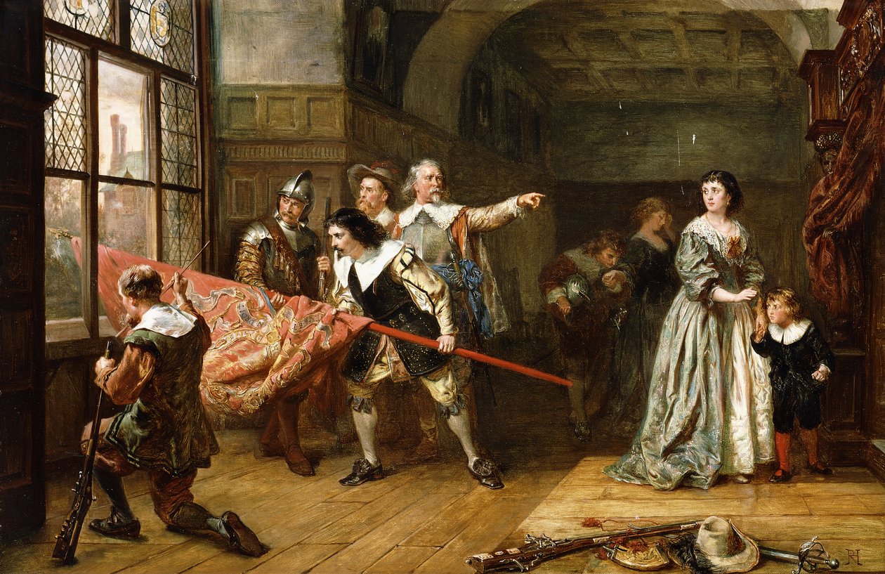 For the King by Robert Alexander Hillingford