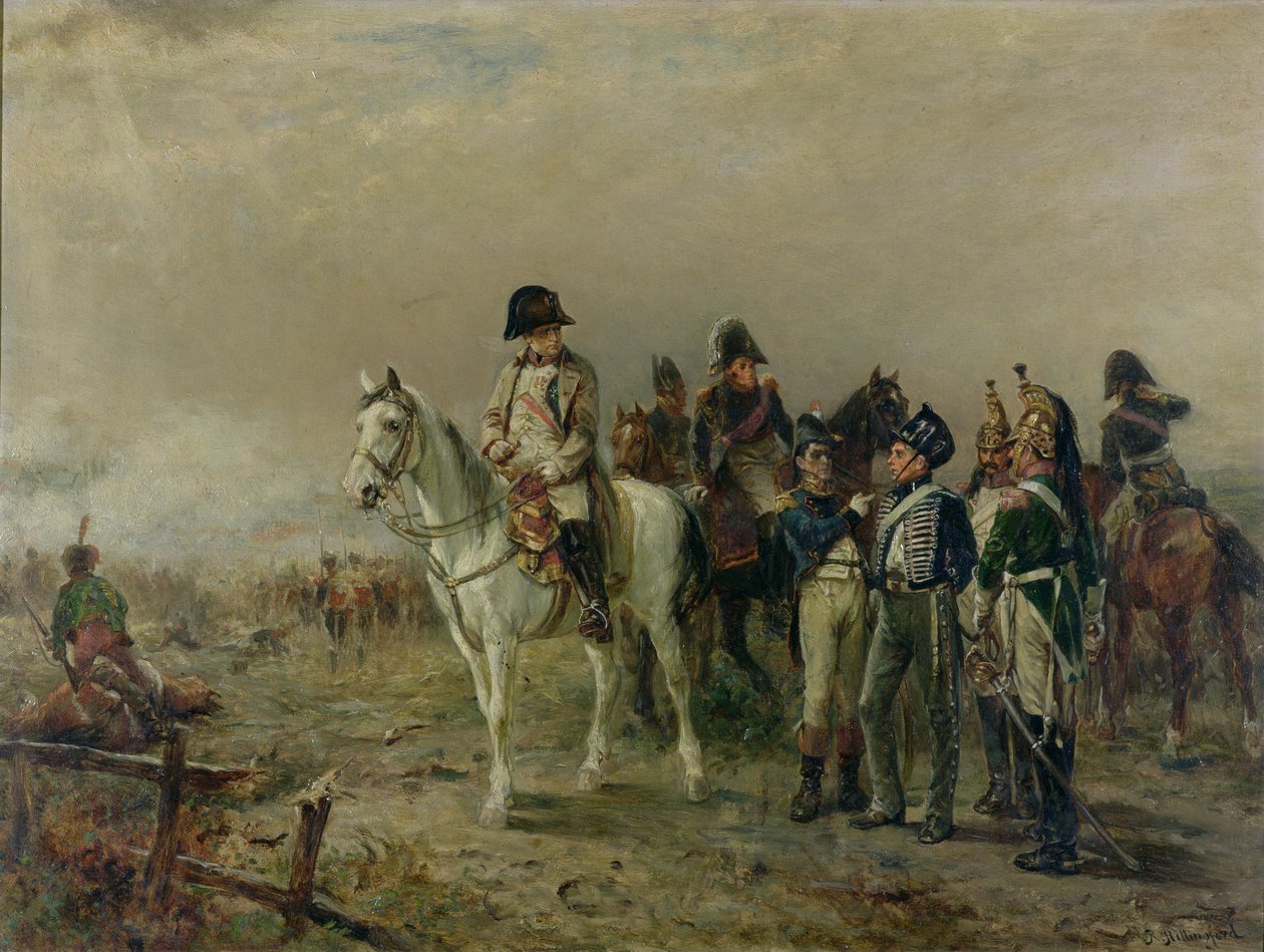 The Turning Point at Waterloo by Robert Alexander Hillingford
