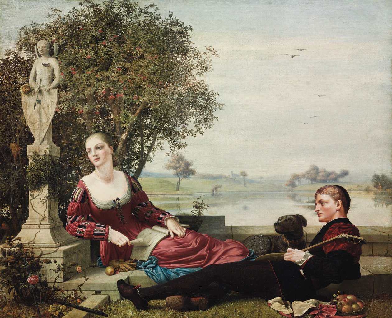 Heloise and Abelard by Robert Bateman