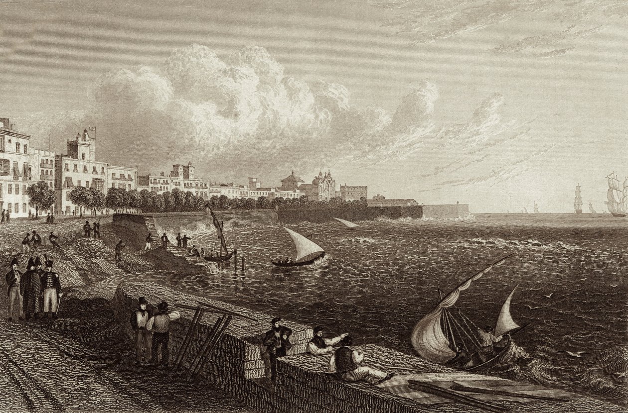 View of Cadiz by Robert Batty