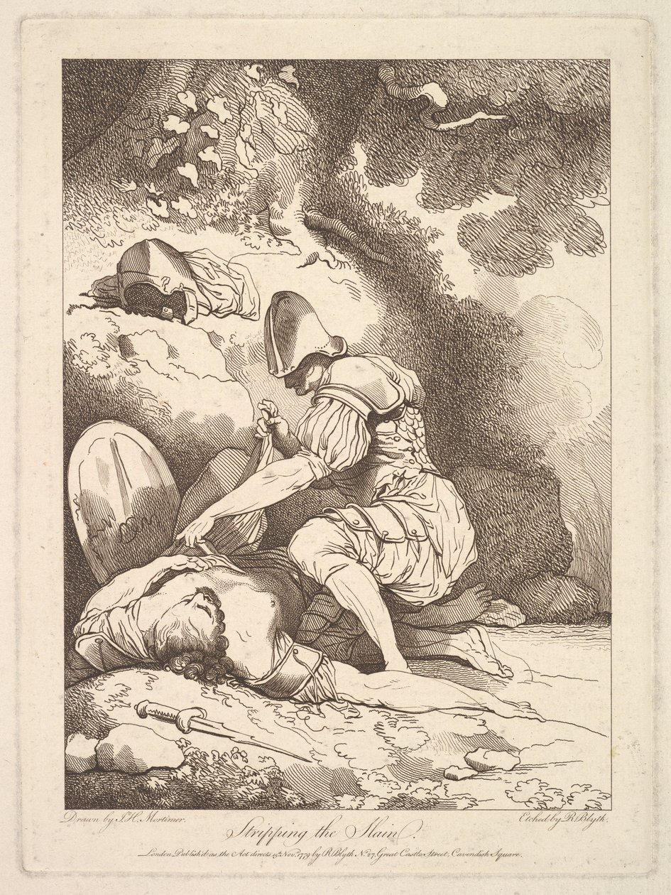 Stripping the Slain by Robert Blyth