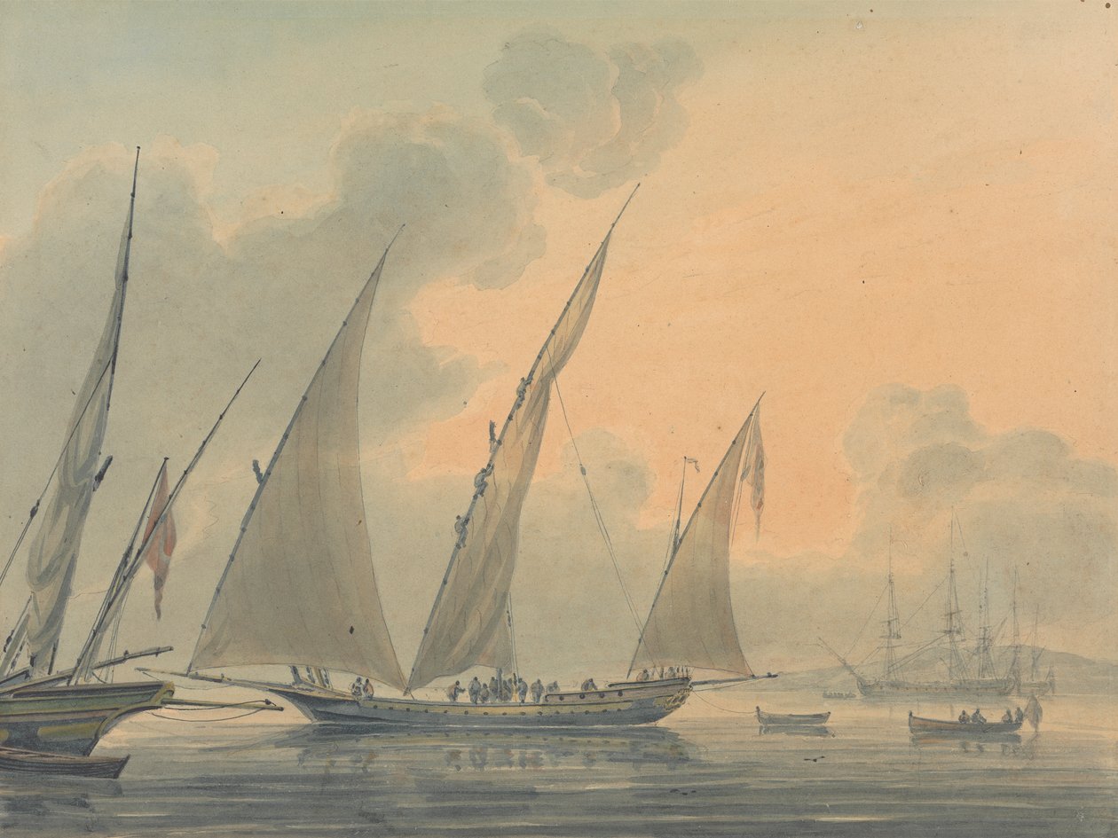 Shipping in the Mediterranean by Robert Cleveley
